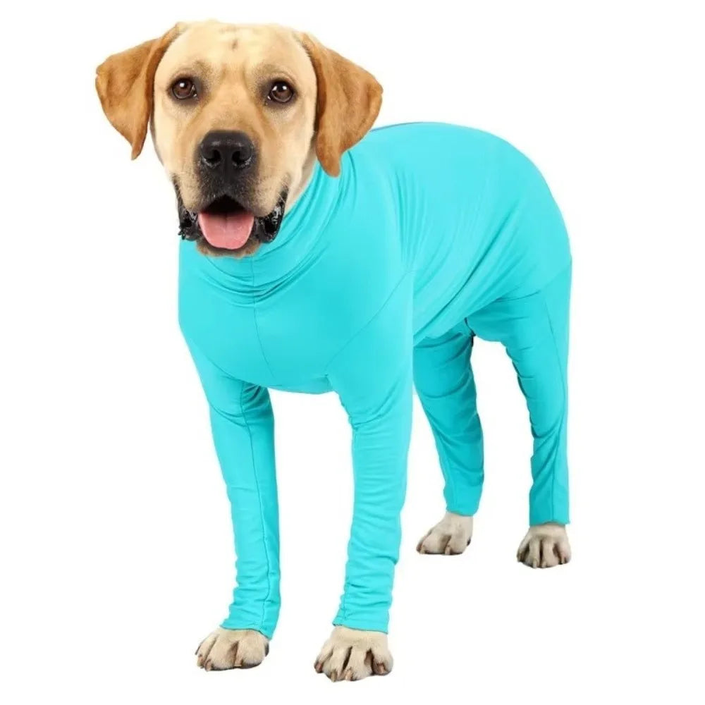 Comfortable Long-Sleeved Dog Jumpsuit | Soft Anti-Shedding Pajamas