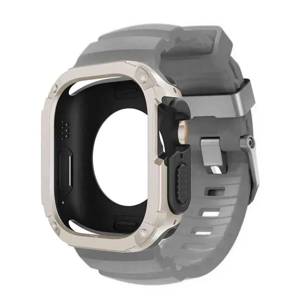 Waterproof Silicone Strap and Case for Smartwatches | Durable & Stylish