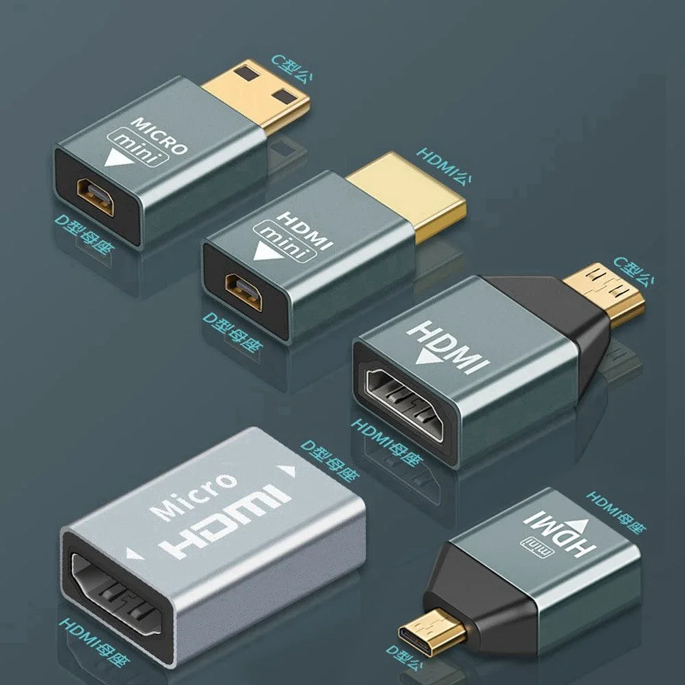 4K Mini Micro HDMI Adapter for High-Quality Audio & Video