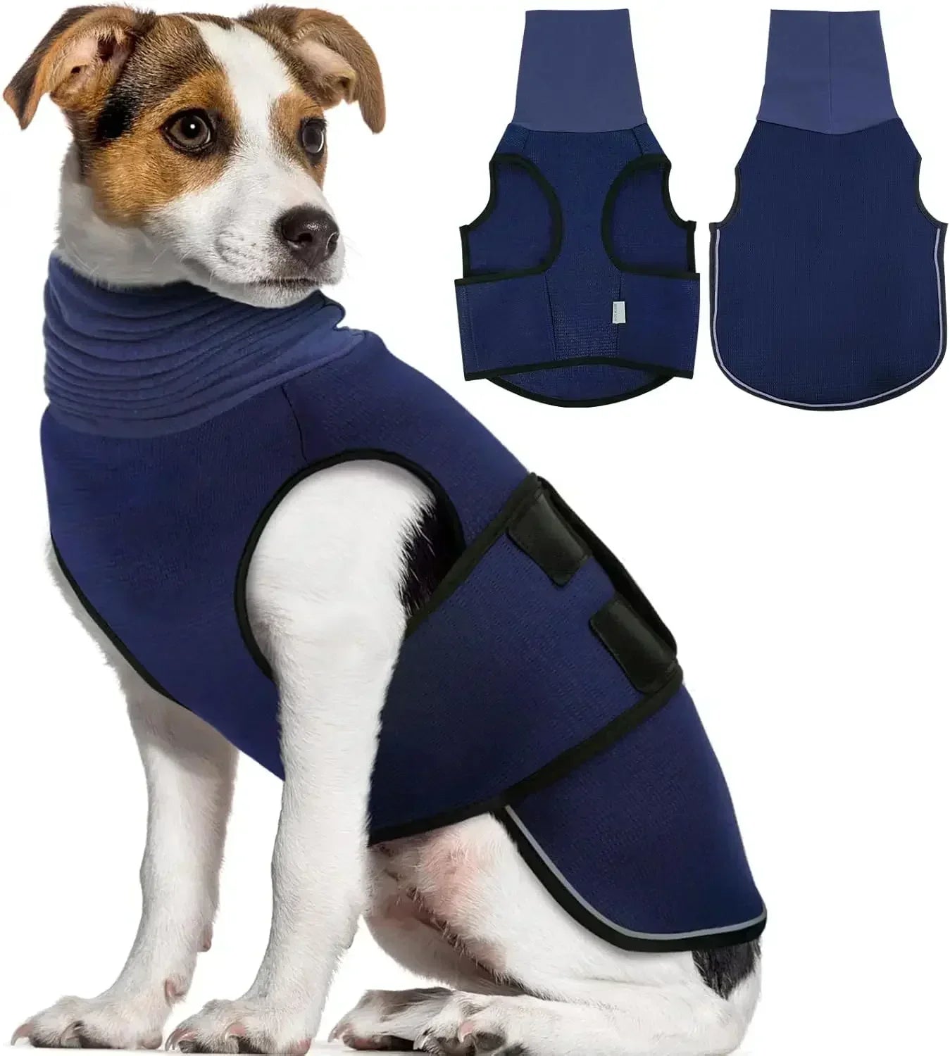 Chaleco para perros ansiosos con capucha | Comodidad y seguridad para mascotas