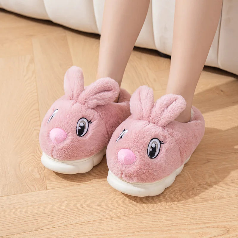 Fluffy Bigfoot Bear Paw Slippers | Cozy Unisex Indoor Slides