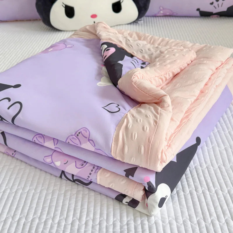 Cartoon Summer Quilt for Kids | Cooling Sensation Blanket