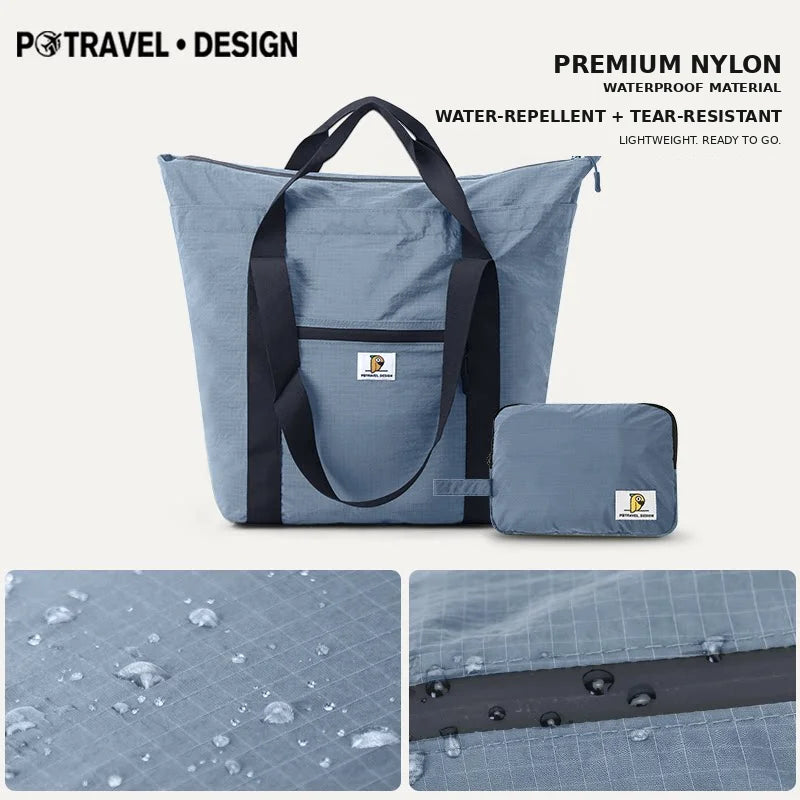 Foldable Travel Bag | Multifunctional Tote for Fitness & Swim