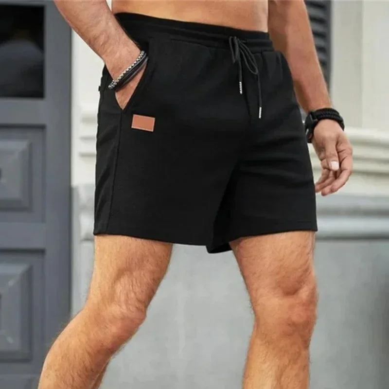 Men's Breathable Solid Color Sport Shorts | Perfect for Summer