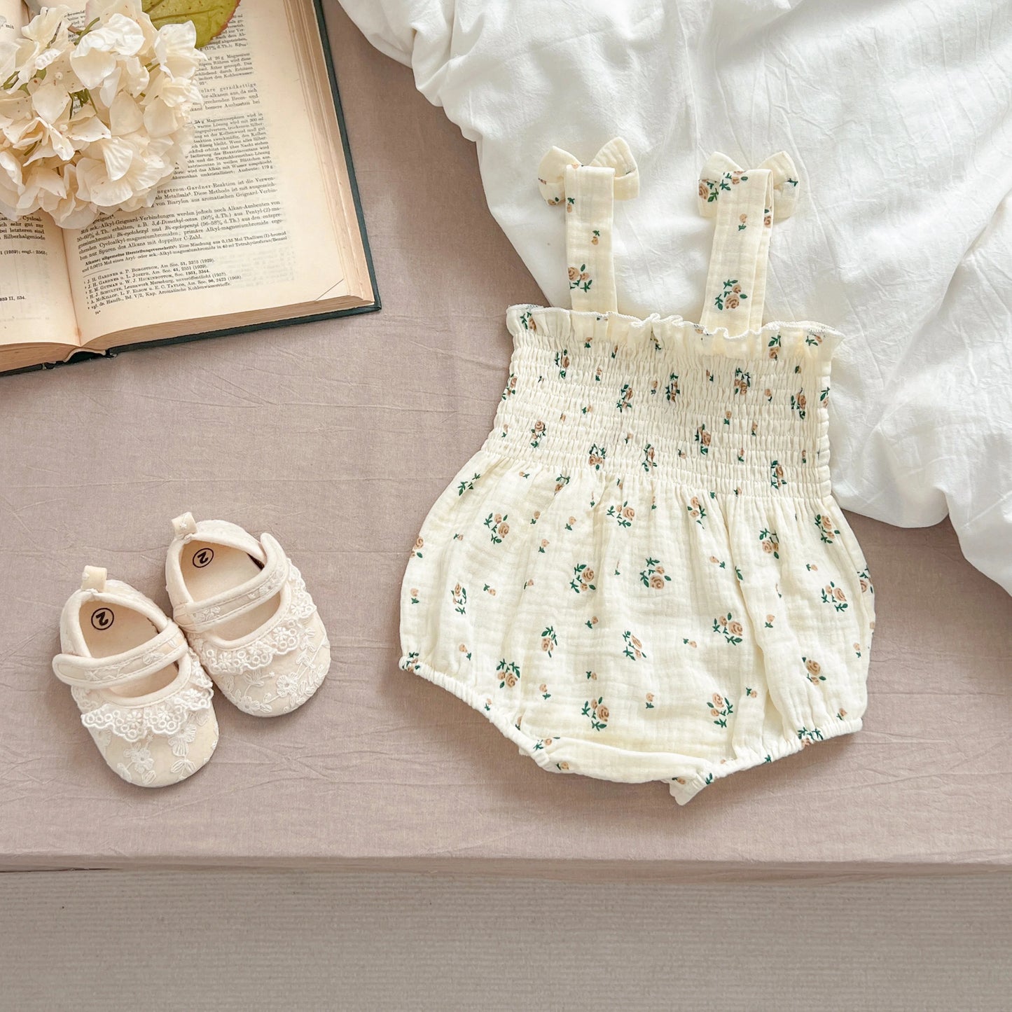Kids Cotton Sleeveless Rompers | Cute Summer One-Pieces