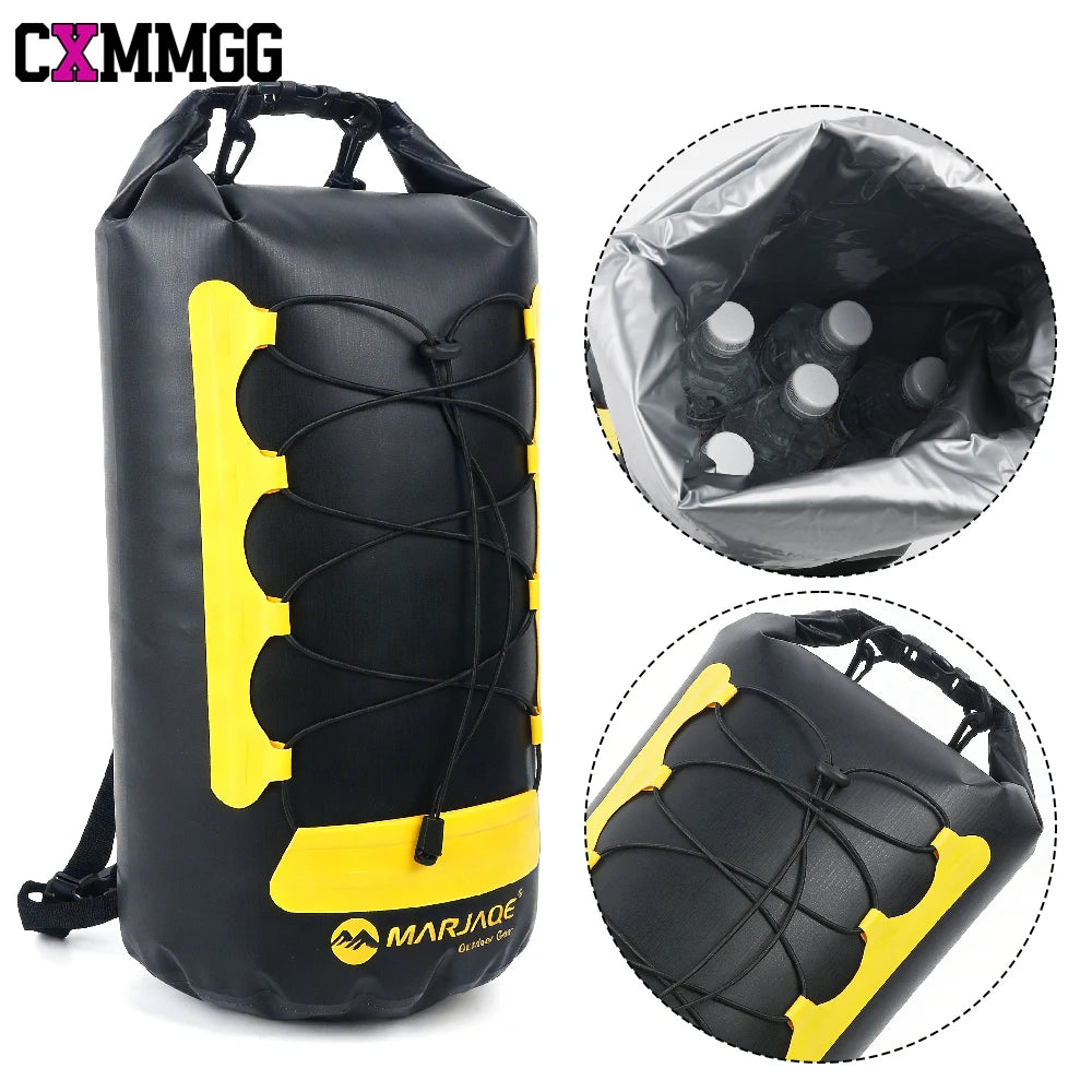 20L Waterproof Dry Bag Backpack | Lightweight Roll-Top Pack