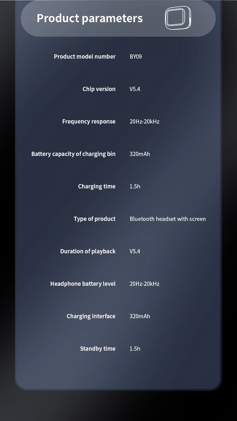 AI Translation Bluetooth Earbuds | HiFi Sound & Long Battery Life