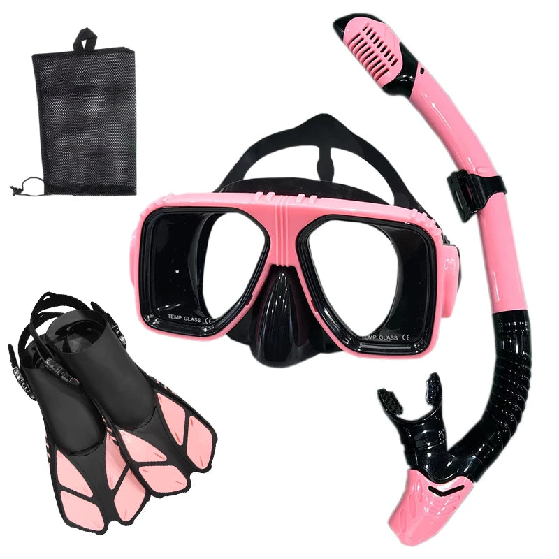 Universal Snorkel Diving Mask & Goggles Set for Ultimate Underwater Fun