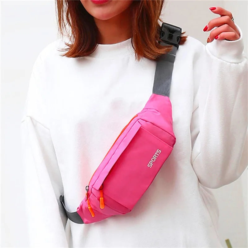 Casual Waist Bag for Men & Women | Large Phone Belt Pouch