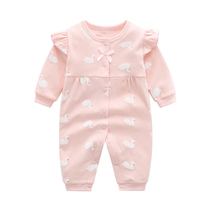 Stylish Baby Girl Romper | Full Moon Princess Outfit for Newborns