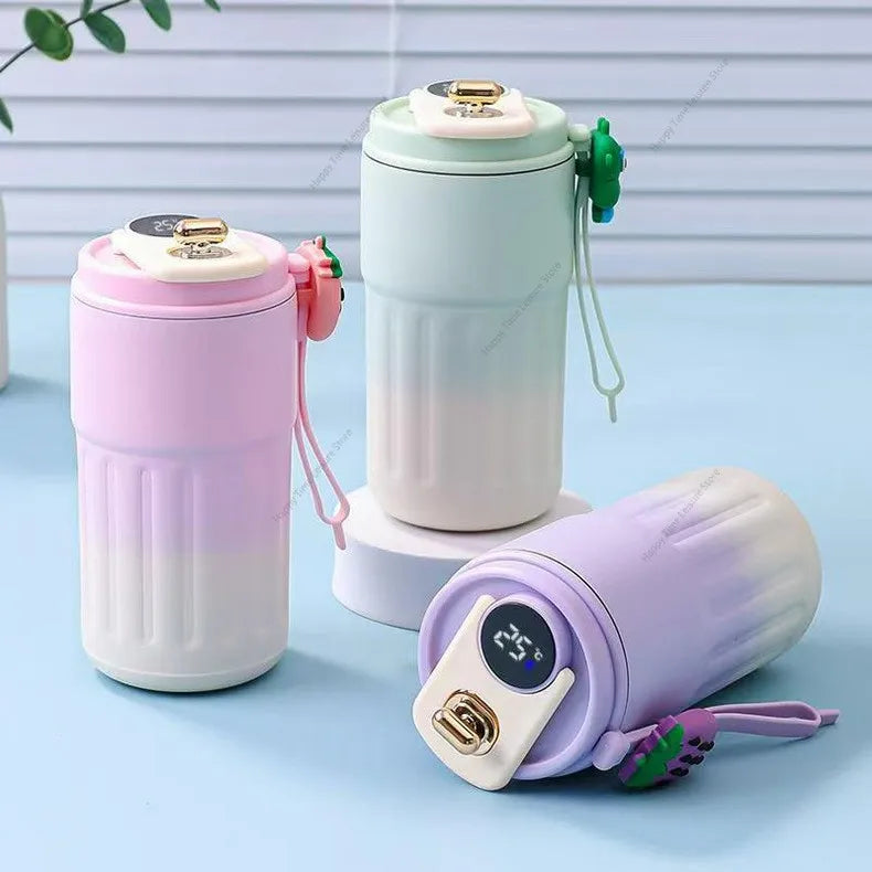 450ML Insulated Stainless Steel Water Bottle | Keeps Drinks Hot & Cold