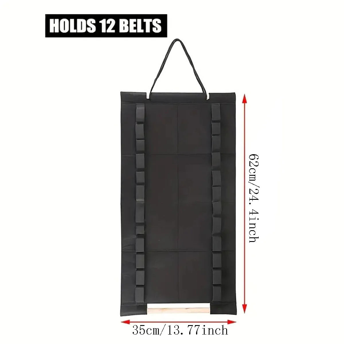 Portable Karate Belt Display Stand with Medal Sticks | Lightweight Rack