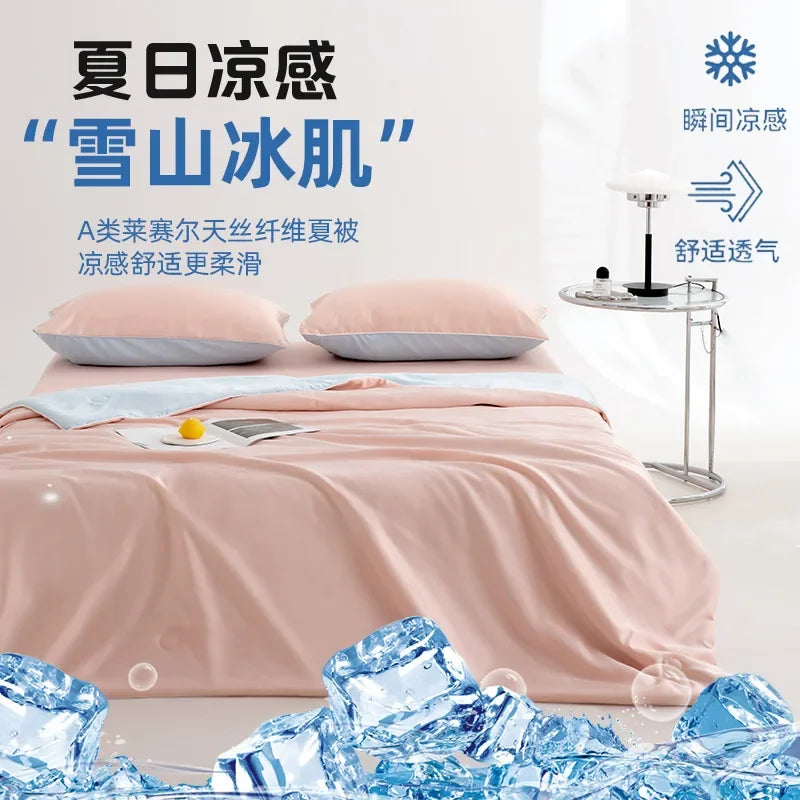 Light Luxury Lyocell Summer Quilt | Soft & Cool Comfort