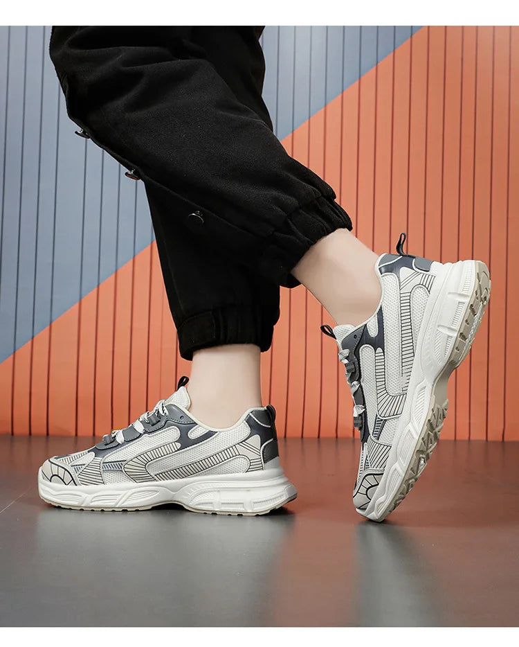 Lightweight Outdoor Sports Shoes for Men | Breathable Casual Sneakers