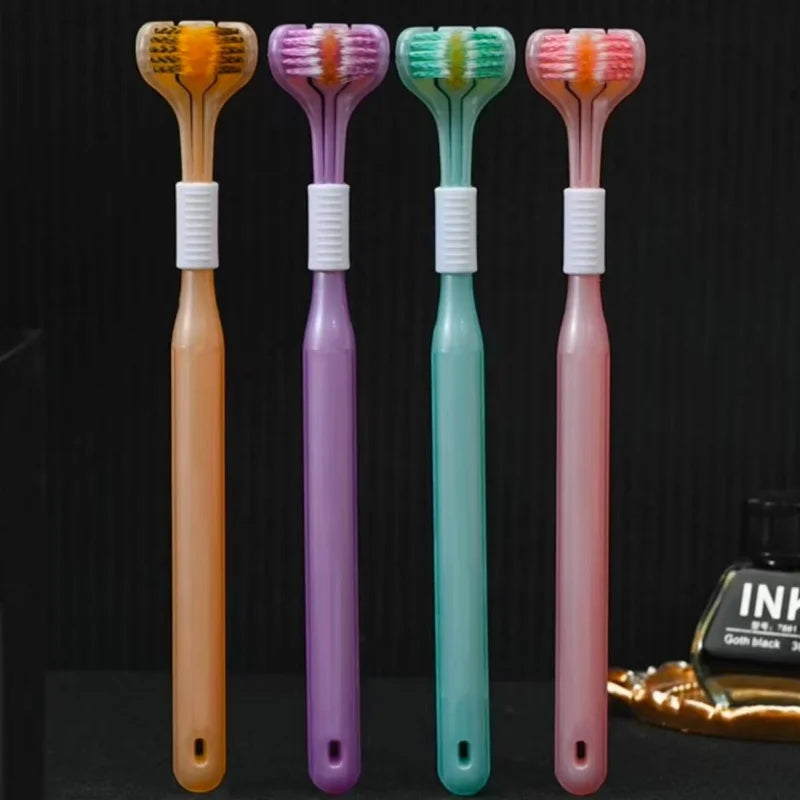 4-Pack Premium Toothbrush Set | Soft Bristles & Elegant Design