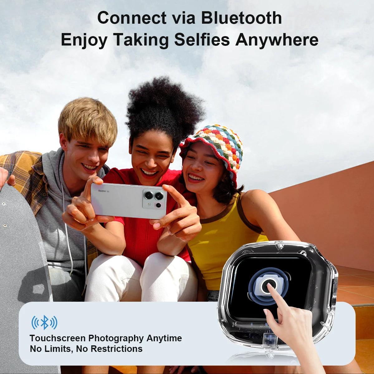 Wireless Bluetooth Headphones with Real-Time Translation