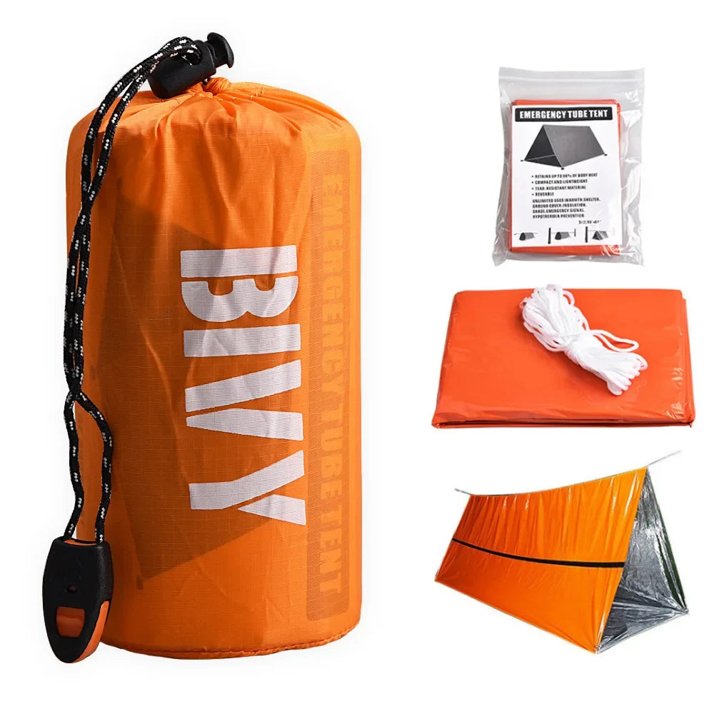 2 Person Emergency Shelter Kit | Waterproof Survival Equipment