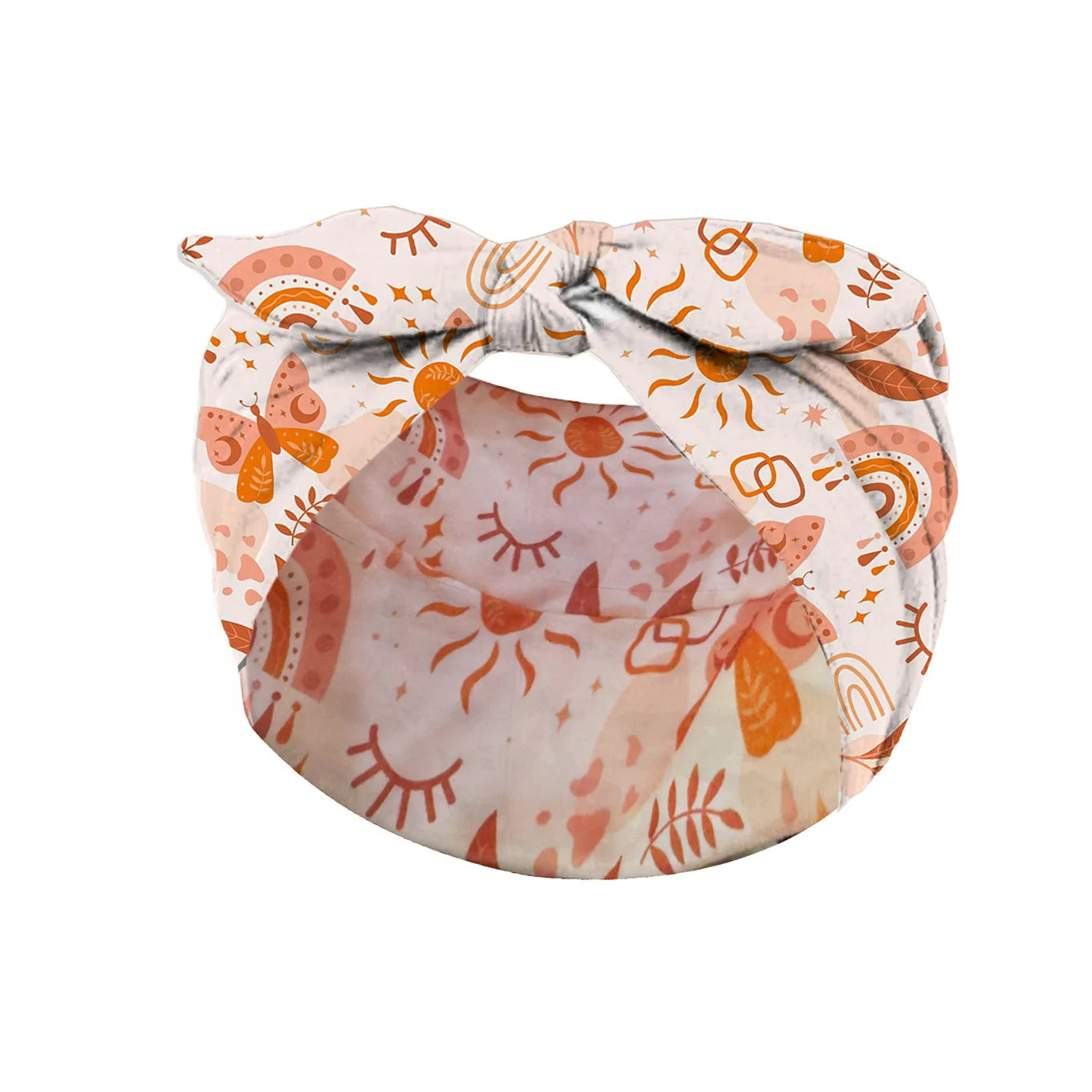 Bohemian Printed Rabbit Ear Elastic Headband | Stylish Accessory