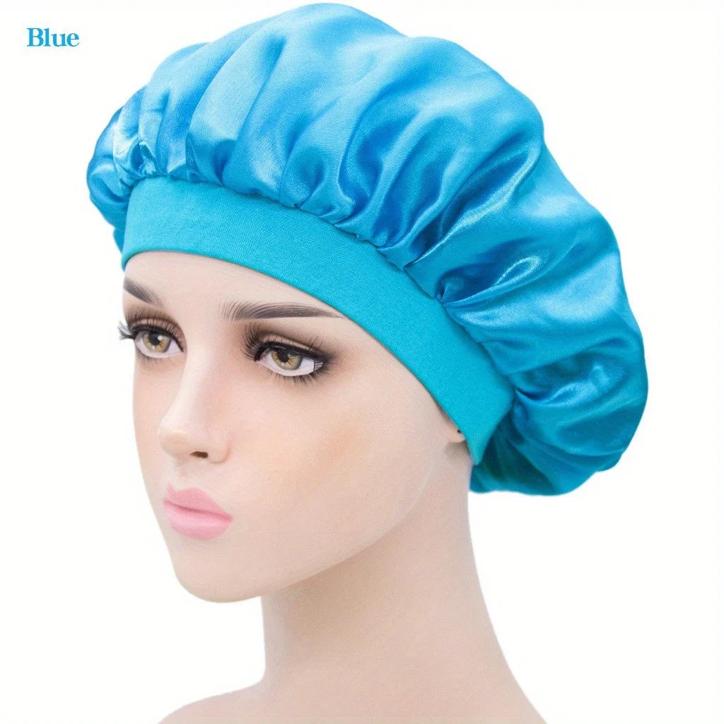 Women's Satin Sleep Bonnet | Smooth Hair Protection Cap