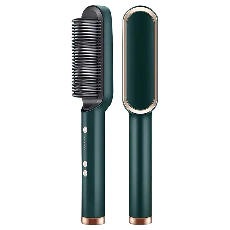 Adjustable Heat Hair Straightener Comb | Fast and Safe Styling