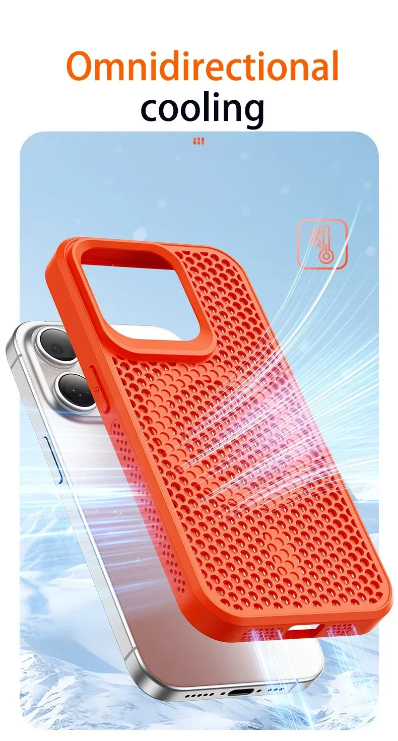 Cooling Heat Dissipation Phone Case | Magnetic Protection for iPhone