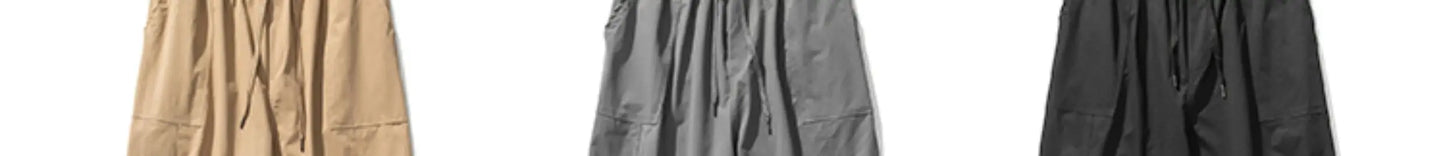 Men's Casual Wide Leg Pants | Lightweight Thin Joggers