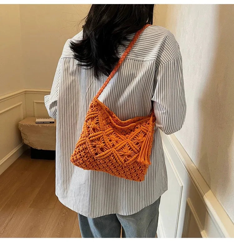 Eco-Friendly Bohemian Beach Backpack | Versatile Travel Bag