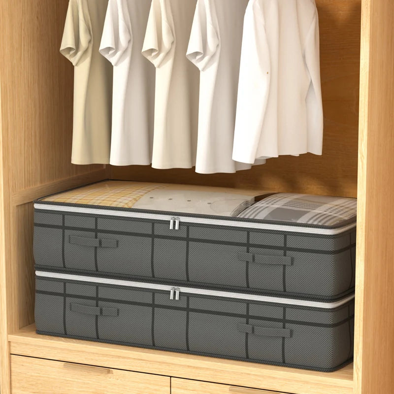 Large Foldable Under Bed Clothes Storage Bag | Organize Your Space