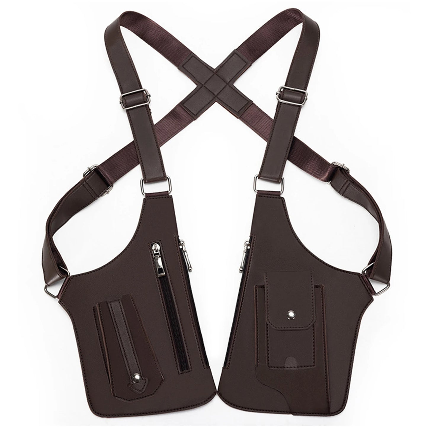 PU Leather Anti-Theft Underarm Bag | Multi-Pocket Shoulder Wallet