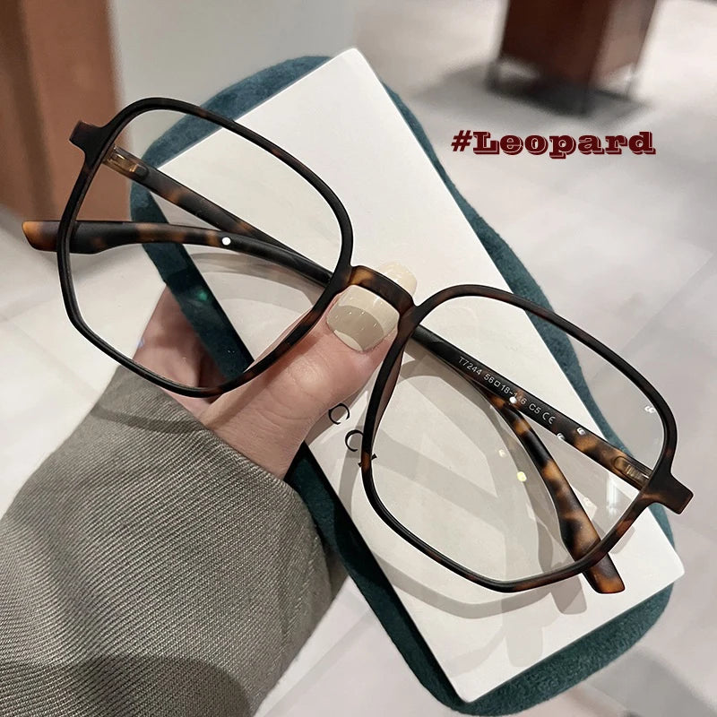 Ultra Light Trendy Square Frame Eyeglasses for Men & Women