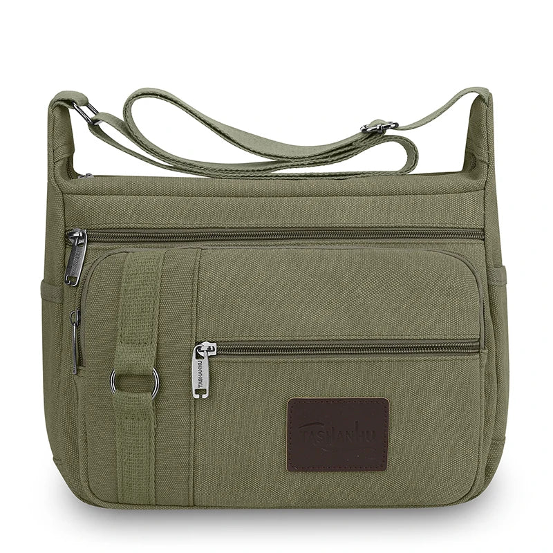 Men's Canvas Shoulder Bags | Stylish Crossbody Messenger Bags