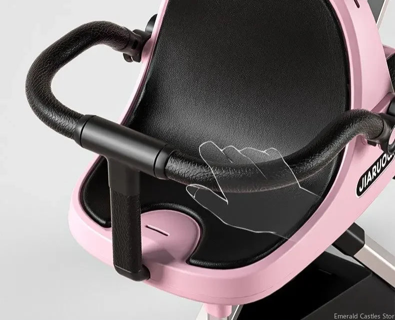Lightweight Double Stroller with Canopy for Infants & Toddlers