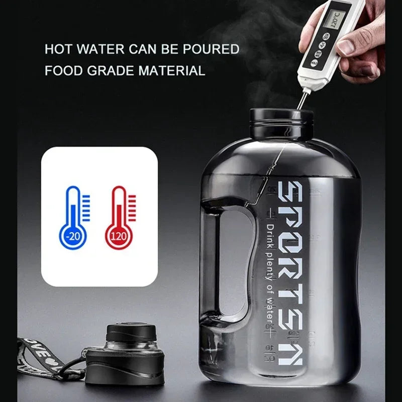 Large Capacity 2L Water Bottle | Perfect for Sports & Travel