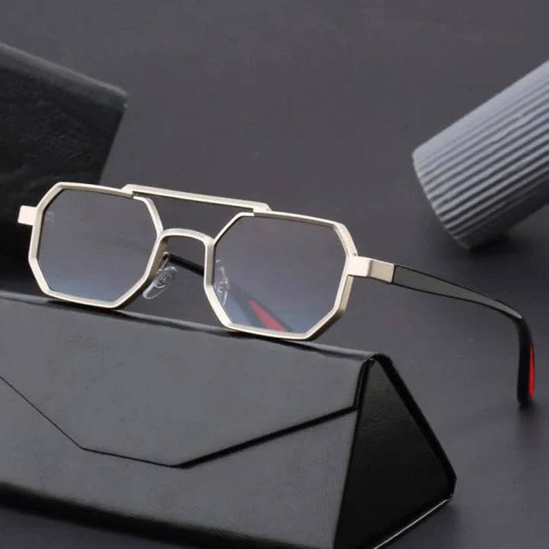 Stylish Vintage Square Sunglasses for Men and Women | Trendy Eyewear