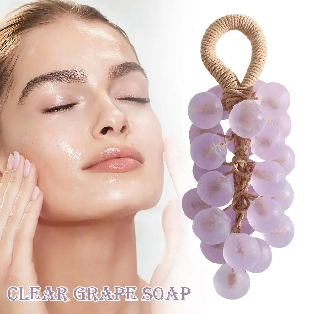 Handmade Crystal Grape Soap - Luxurious Scented Bath Experience