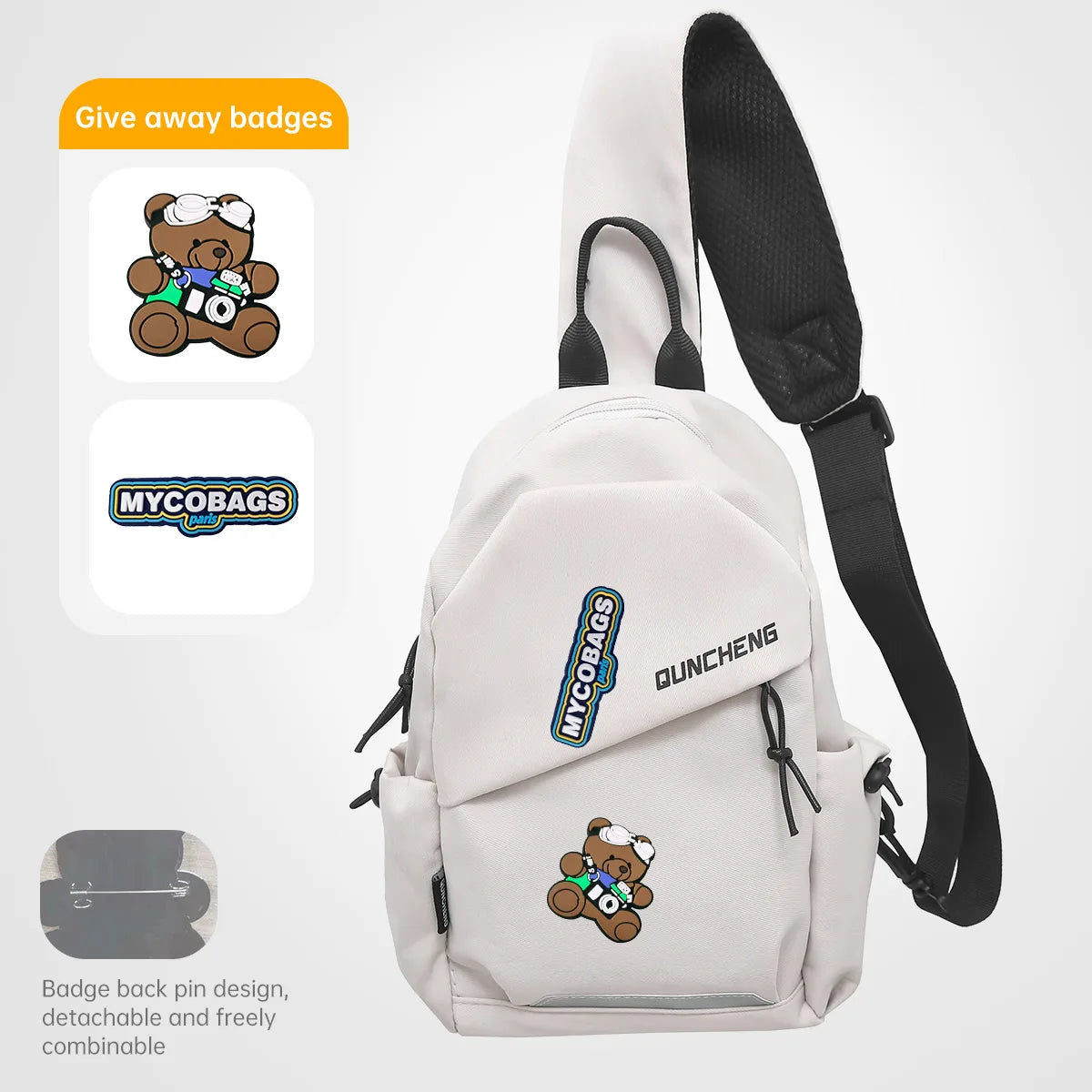 Versatile Crossbody Shoulder Bag for Outdoor Activities