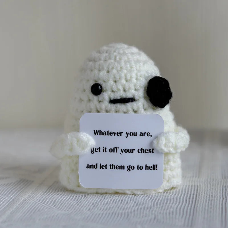 Muñeco de tiburón de ganchillo hecho a mano | Regalo de decoración del hogar con energía positiva