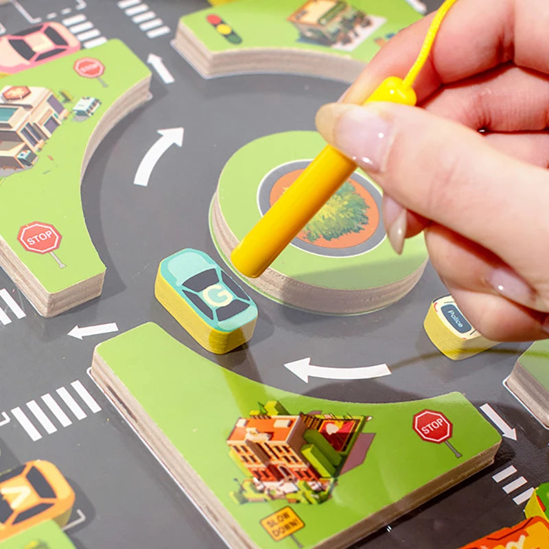 Montessori Magnetic Alphabet Maze Board | Fun Educational Toy