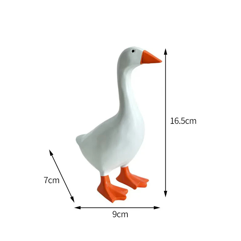 Cute Goose Key Storage Rack | Quirky Office Desk Decor