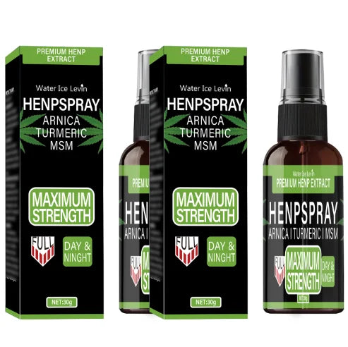Premium Hemp Spray Extract with Arnica & Turmeric | Powerful Relief