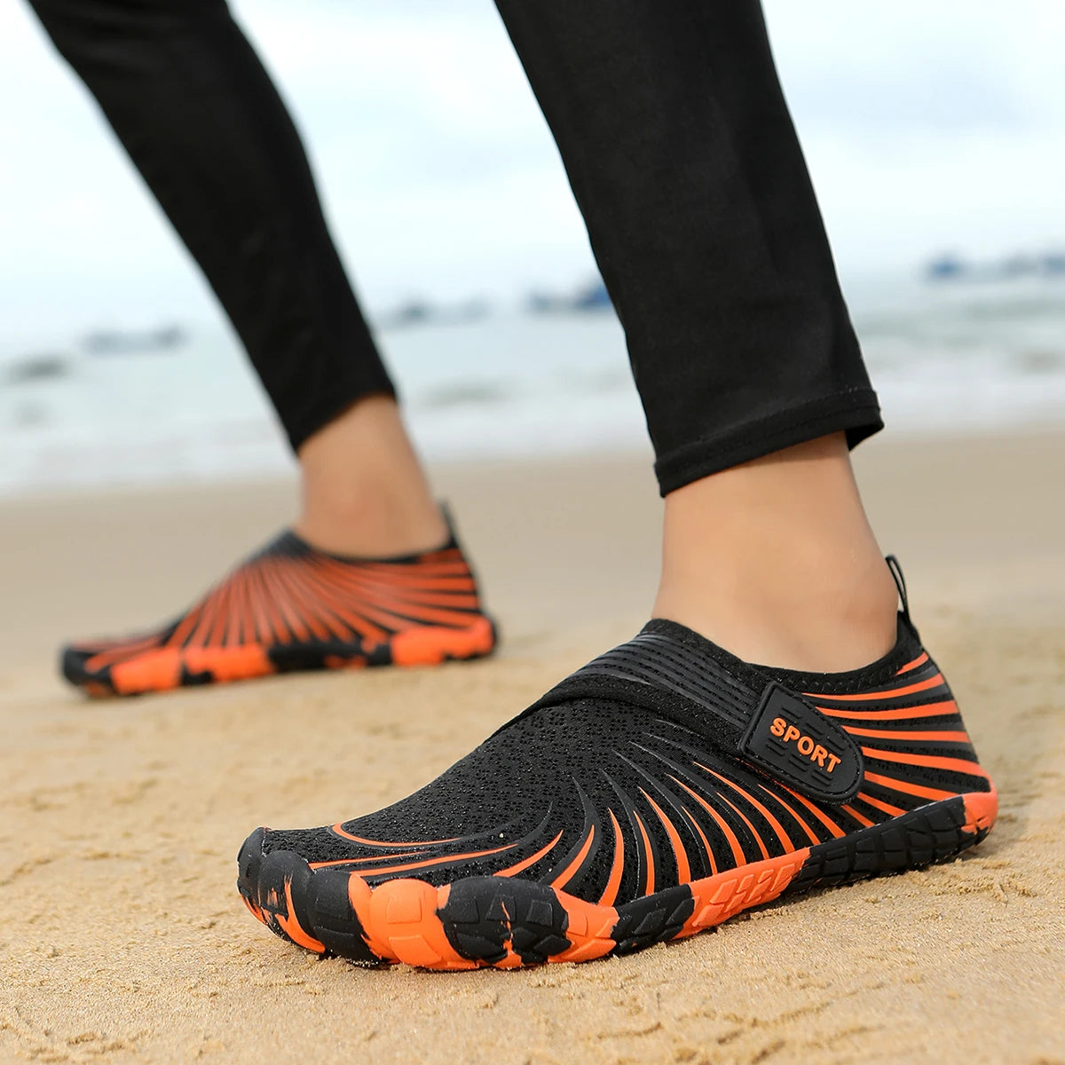 Quick-Dry Aqua Socks | Unisex Barefoot Water Shoes for Outdoors