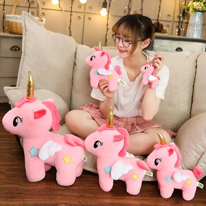 Soft Unicorn Plush Toy | Cozy Stuffed Animal for Kids
