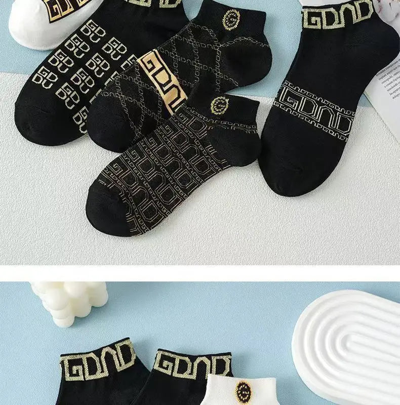 Men's Winter Ankle Socks | Breathable Low-Cut Fashion Socks