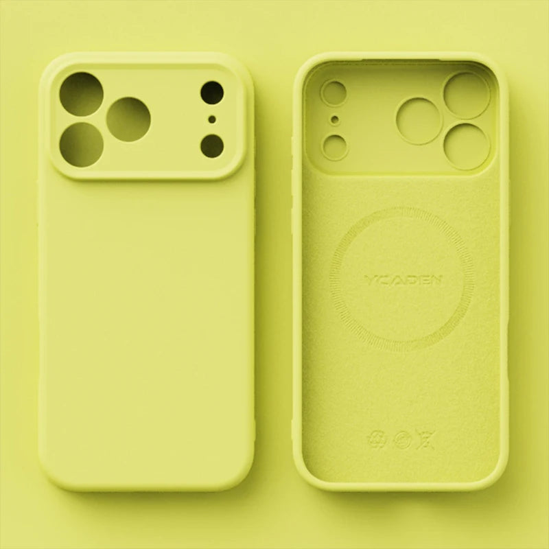 Silicone Magnetic Phone Case for iPhone | Shockproof & Sleek