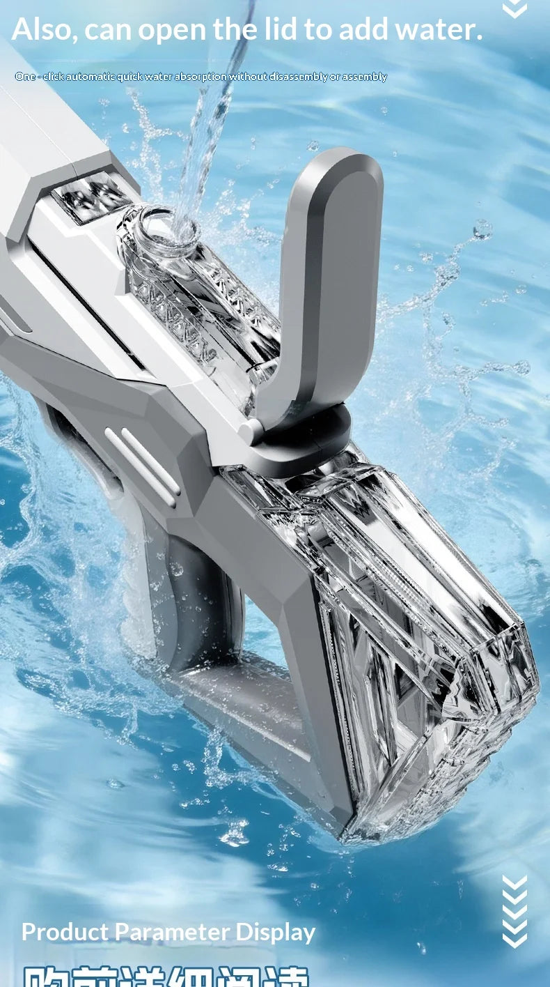 High-Pressure Electric Water Gun | Ultimate Summer Outdoor Toy