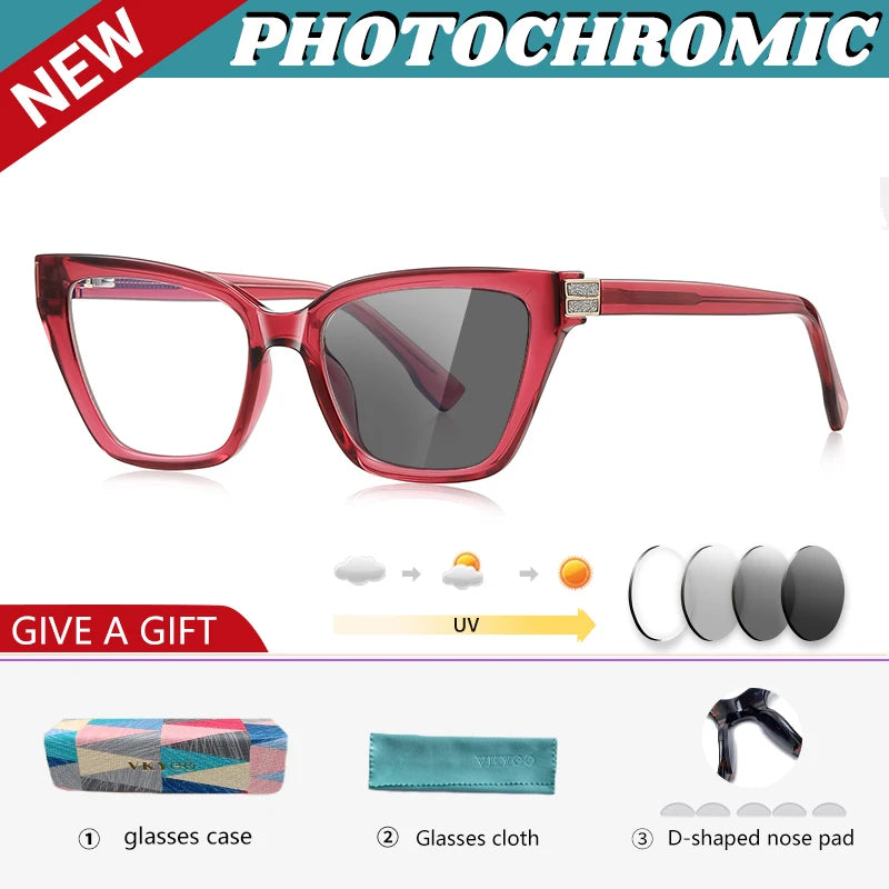 Chic Cat Eye Anti-Blue Light Reading Glasses for Women
