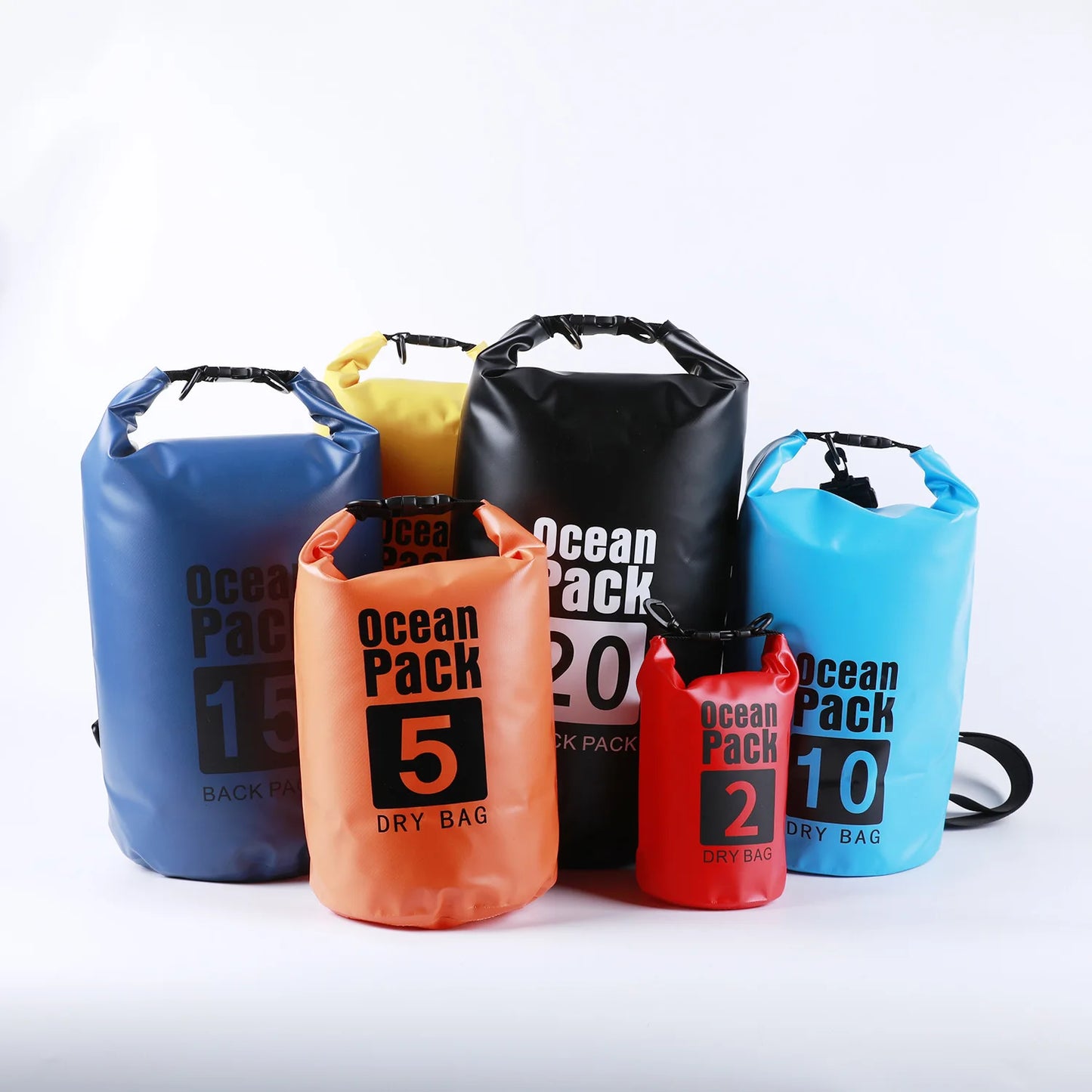 Waterproof Bucket Bags for Beach & Swimming | Floating Dry Bags