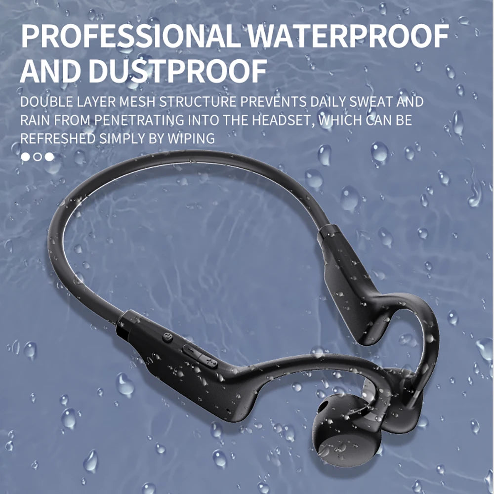 Bluetooth 5.2 Bone Conduction Earphones | TWS Wireless Headphones