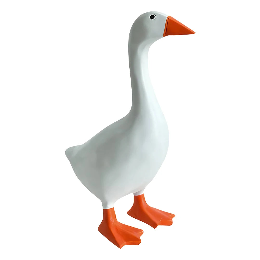 Magnetic Goose Key Holder | Cute Duck Statue Home Decor