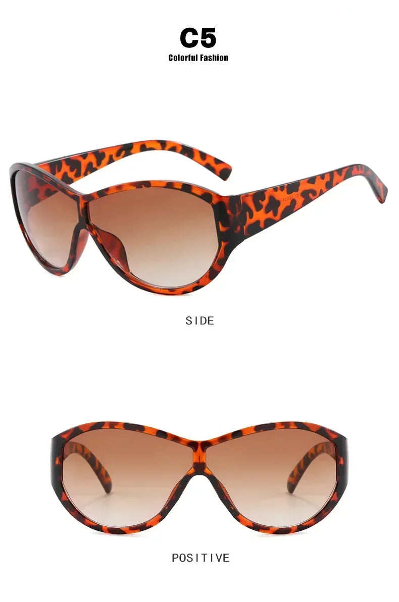 Stylish Retro Y2K Sunglasses | Windproof Fashion Eyewear